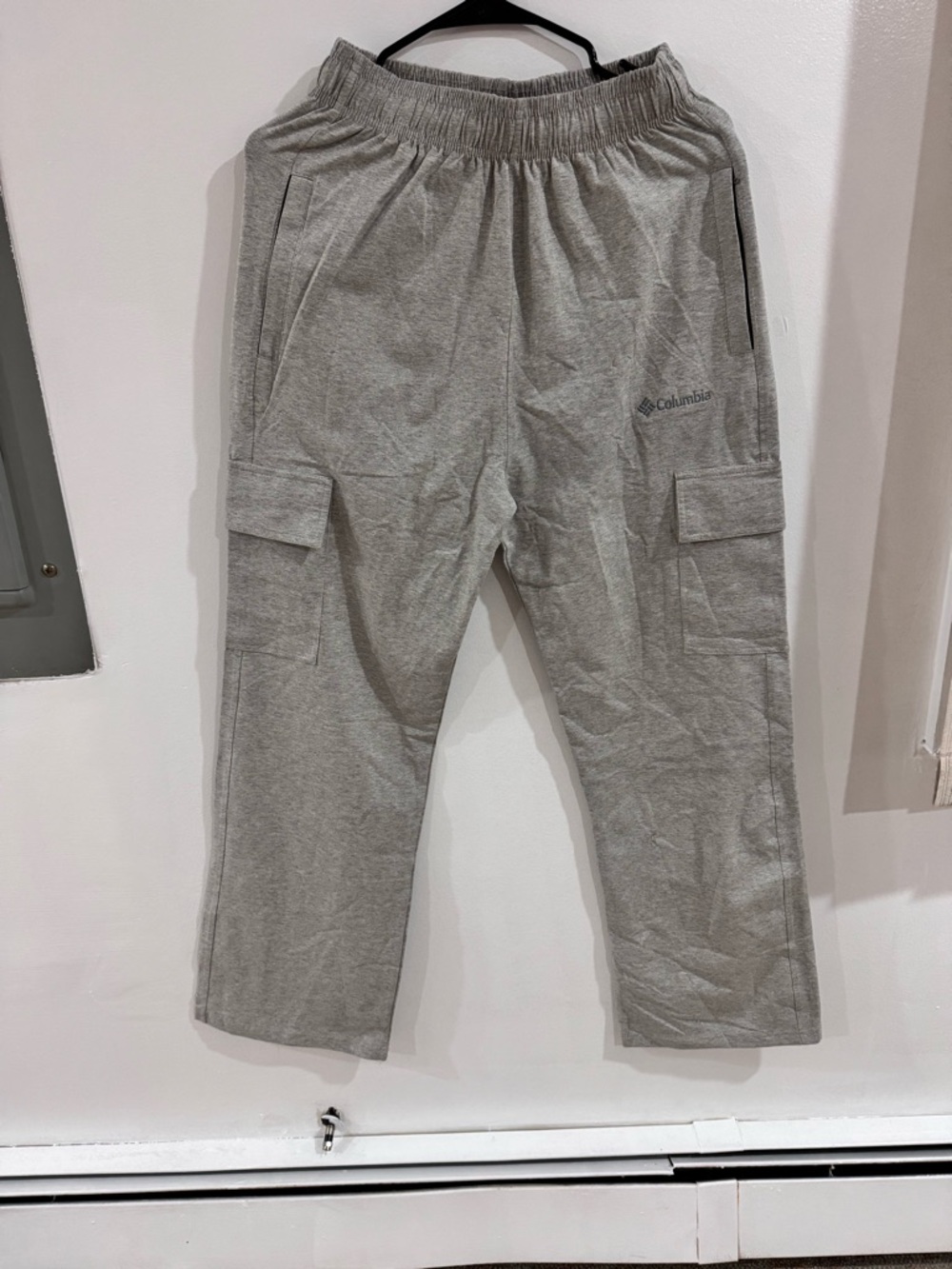 Columbia Light Gray Men's Cargo Sweatpants